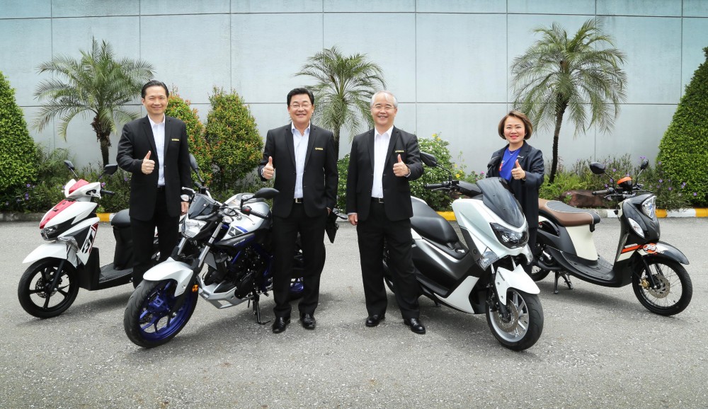 01 ยามาฮ่า เผยโฉมรถ 4 รุ่นใหม่