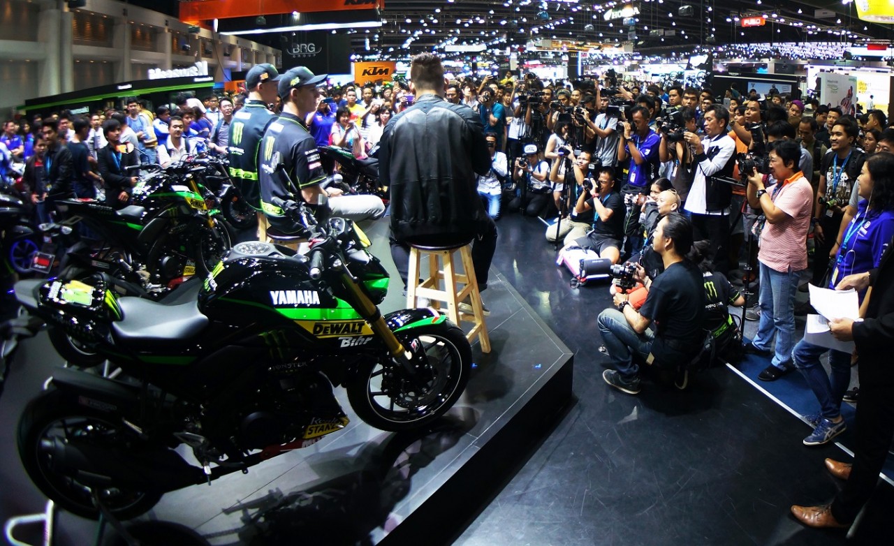 04 แชมป์ Suzuka 8 Hours ร่วมเปิดตัว ยามาฮ่า เอ็ม-สแลซ